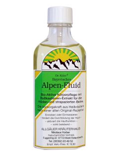 F&uuml;r m&uuml;de Beine - Dr. K&uuml;hr`s Bayerisches Alpenfluid